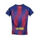 CAMISA FEMININA DO BARCELONA 25/26 AZUL E VERMELHO