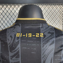 CAMISA VERSÃO PLAYER DO FLAMENGO 22/23 PRETO E DOURADO