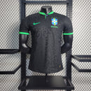 CAMISA VERSÃO PLAYER DA SELEÇÃO DO BRASIL 22/23 LEOPARD BLACK