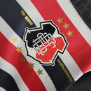 CAMISA FEMININA DO SANTA CRUZ 23/24 VERMELHO E PRETO