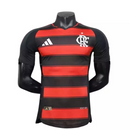 CAMISA VERSÃO PLAYER DO FLAMENGO 25/26 VERMELHO E PRETO