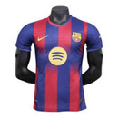 CAMISA VERSÃO PLAYER DO BARCELONA 25/26 AZUL E VERMELHO