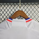 CAMISA DO LYON 23/24 BRANCO E DOURADO
