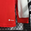 CAMISA MANGA LONGA DO ARSENAL  23/24 VERMELHO E BRANCO