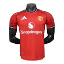 CAMISA VERSÃO PLAYER DO MANCHESTER UNITED 25/26 VERMELHO